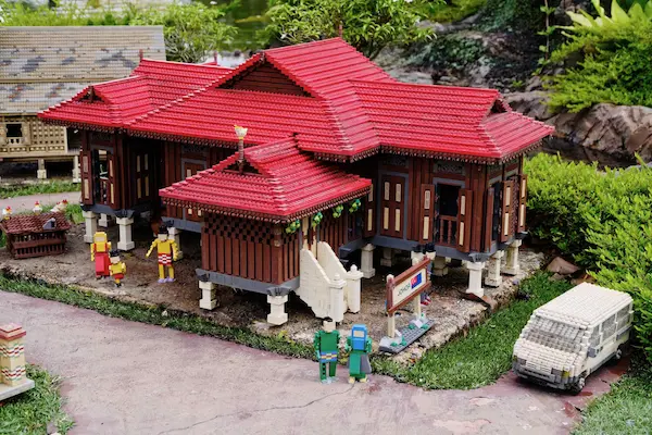 Model of Village Houses - Johor